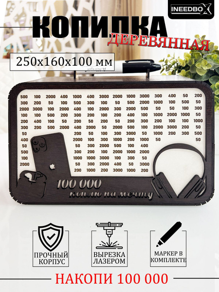 Копилка для денег "Копилка Айфон" INEEDBOX - купить по низким ценам в ...