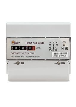 Счетчик электроэнергии Тайпит МК НЕВА 303 1S0 230V 5(60)А - купить с ...