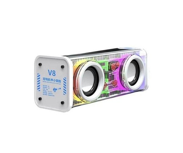 Беспроводная колонка KASEL Прозрачные колонки RGB - купить по доступным ...