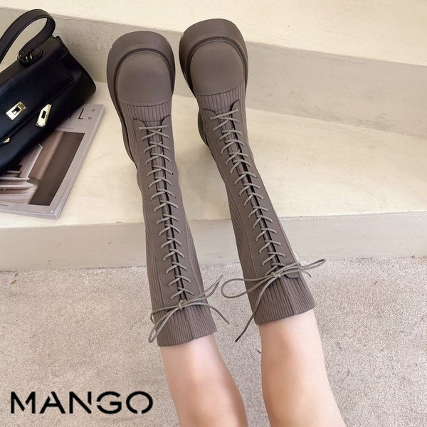 Сапоги MANGO - купить с доставкой по выгодным ценам в интернет-магазине ...