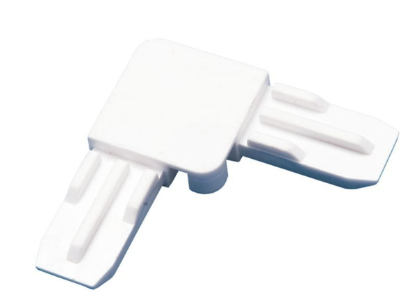 Уголки для москитной сетки комплект из 4 штук (белые) уголок для ...