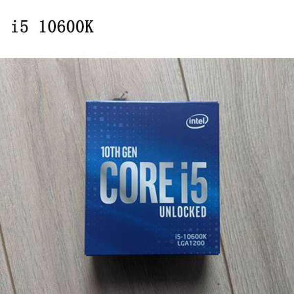 Процессор Intel Core i5 10600k Core i5 10-го поколения, BOX (с кулером ...