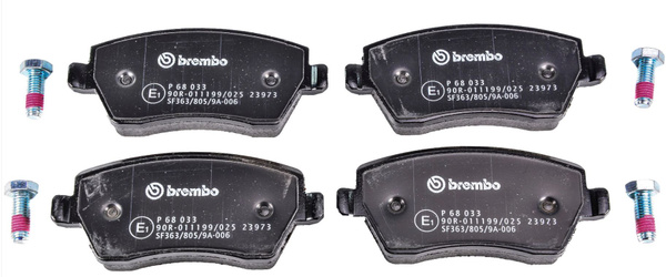 Колодки тормозные Brembo P68033 - купить по низким ценам в интернет ...