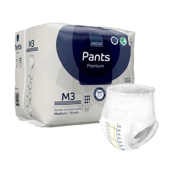 Подгузники трусики для взрослых ABENA Pants M3 Ночные, объем в бедрах ...