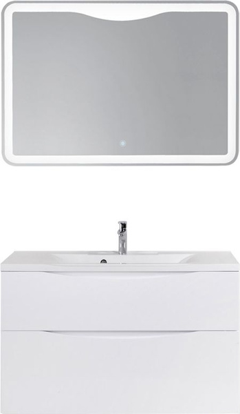 Мебель для ванной BelBagno Marino H60 bianco lucido, 100 см - купить с ...