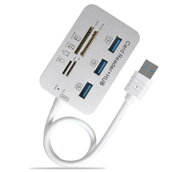 USB Hub Focxonn 2010H3 USB Вилка - 3 in 1 USB 3.0 + картридер купить на ...