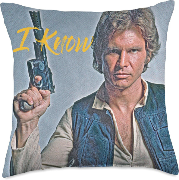 Хан Соло декоративная наволочка Я знаю - купить с доставкой по выгодным ...