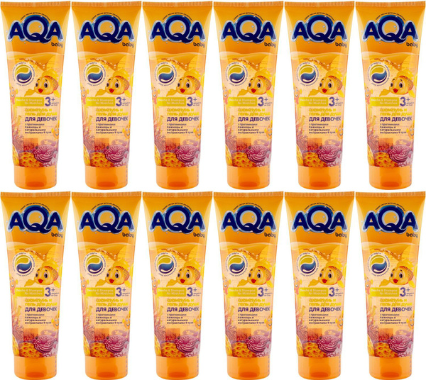 AQA baby Шампунь-гель, 250 мл - купить с доставкой по выгодным ценам в ...