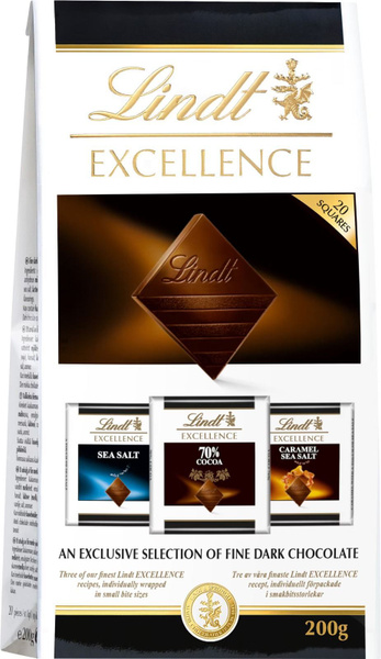 Шоколад ассорти LINDT в мини-размере 200 г (Из Финляндии) - купить с ...