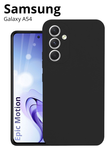 Чехол для Samsung Galaxy A54 (Самсунг Гэлакси А54), тонкий с матовым ...