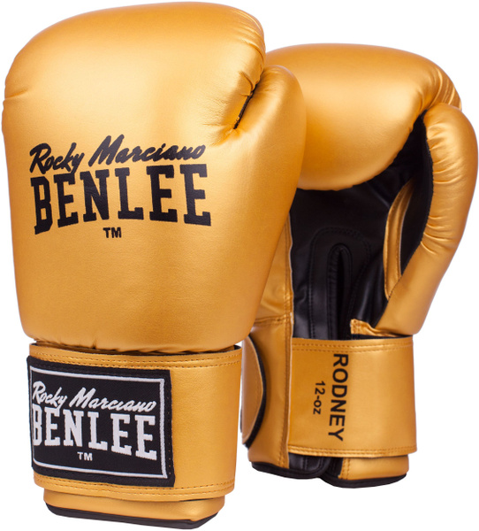Guantoni Da Boxe BENLEE Rocky Marciano Draco In Pelle | Chiusura In Velcro | Unisex Adulto