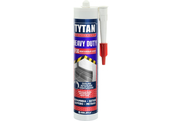 Монтажный клей Tytan Professional ТИТАН Heavy Duty (310мл) 310 мл ...