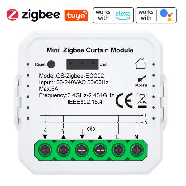 Модуль занавеса Tuya ZigBee Домашний интеллектуальный модуль занавеса ...