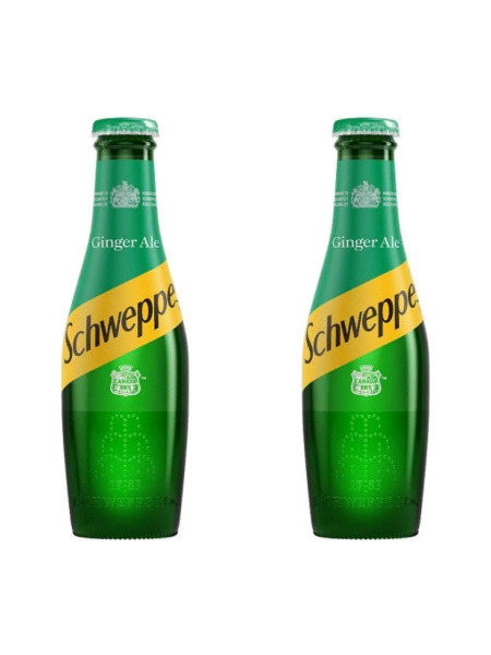 Газированный напиток Schweppes Джинджер Эль 200мл х 2шт - купить с ...