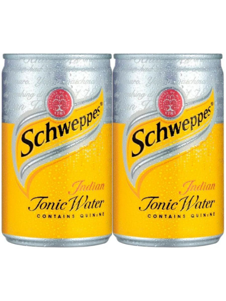 Газированный напиток Schweppes Indian Tonic 150мл х 2шт - купить с ...