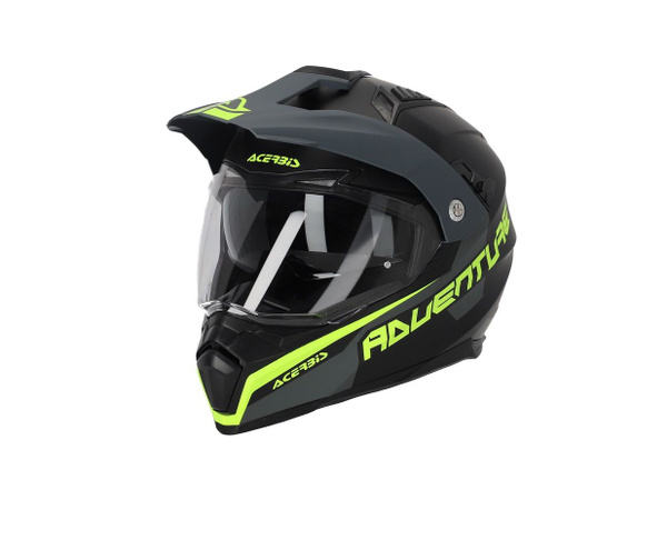 Мотошлем туристический эндуро Acerbis FLIP FS-606 22-06 Black/Grey, XL ...