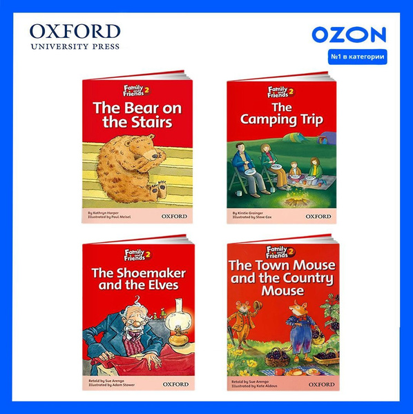 Family and Friends Readers 2 - Комплект 4в1: The Town Mouse and the ...