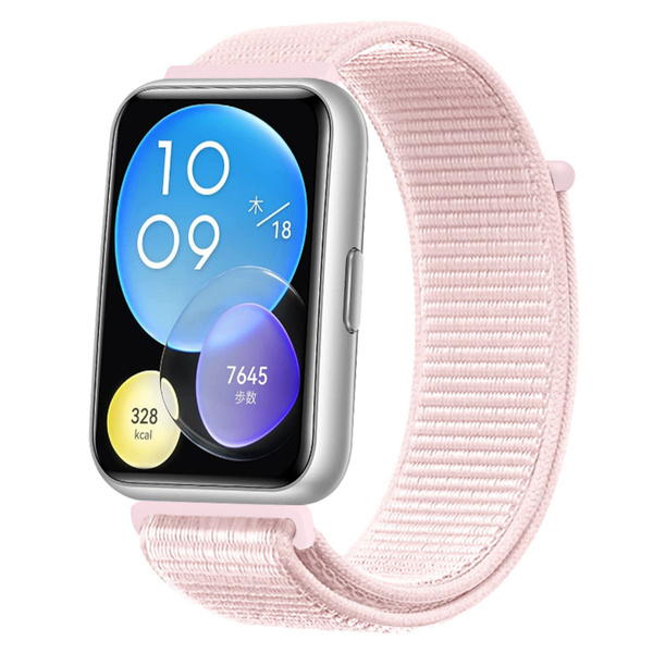Нейлоновый ремешок с липучкой для Huawei Watch Fit 2 - стильная и ...
