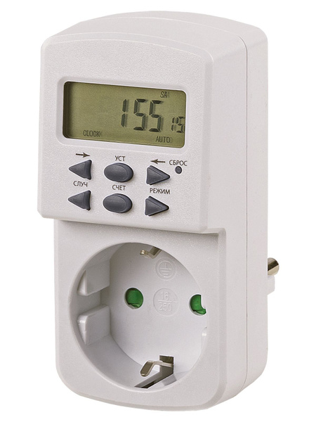 Розеточный электронный таймер TDM ТРЭ-01 SQ1506-0102 - купить по низкой ...