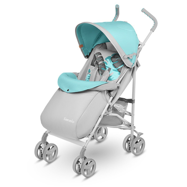 Коляска трость прогулочная для детей Lionelo Elia Tropical Turquoise ...