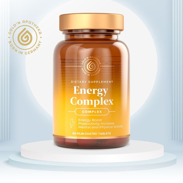 GOLDN APOTHEKA Energy Complex, тонизирующие витамины для энергии ...