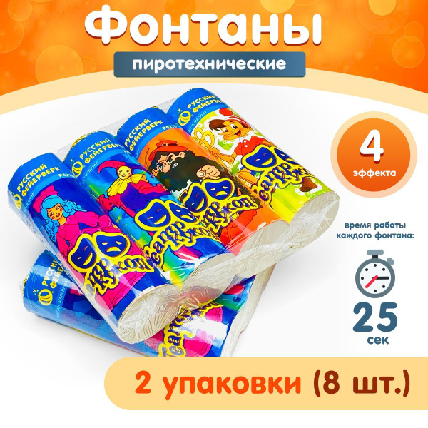 Фонтаны пиротехнические "Театр кукол: Карабас, Буратино, Мальвина ...