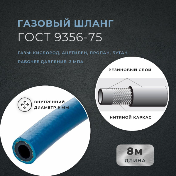 Шланг, подводка для газовых систем АМКОДОР-ЭЛАСТОМЕР - купить по низкой ...