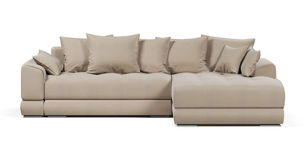 Диван угловой Nordkisa-R, 285х190х87 см, Beige - купить с доставкой по ...