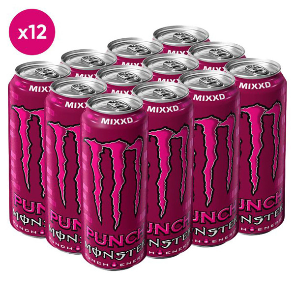 Энергетический напиток Monster Energy Mixxd Punch (Польша), 500 мл (12 ...