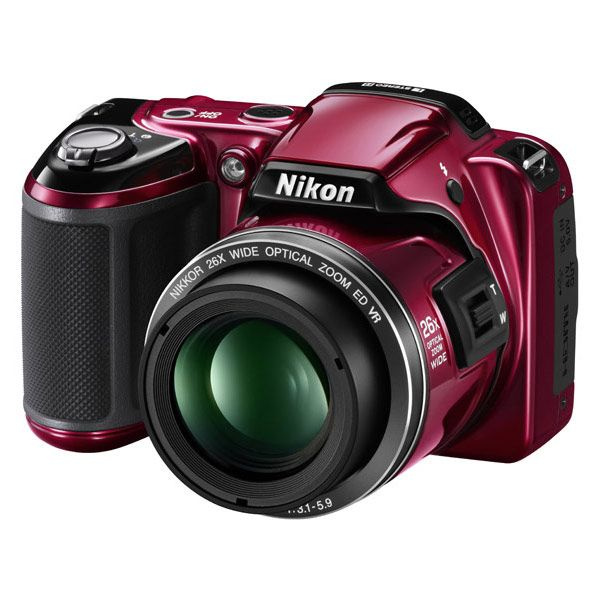 Компактный фотоаппарат Nara Nikon Coolpix L810, красный - купить по ...