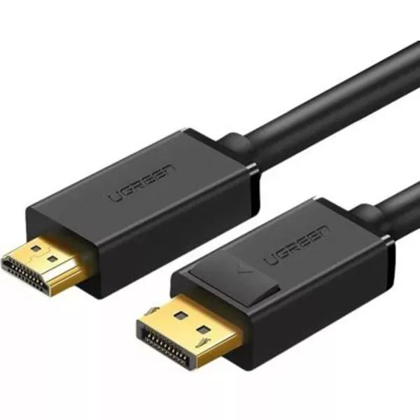 Кабель Ugreen Кабель DP101 DisplayPort - HDMI (1,5 метра) чёрный (10239 ...
