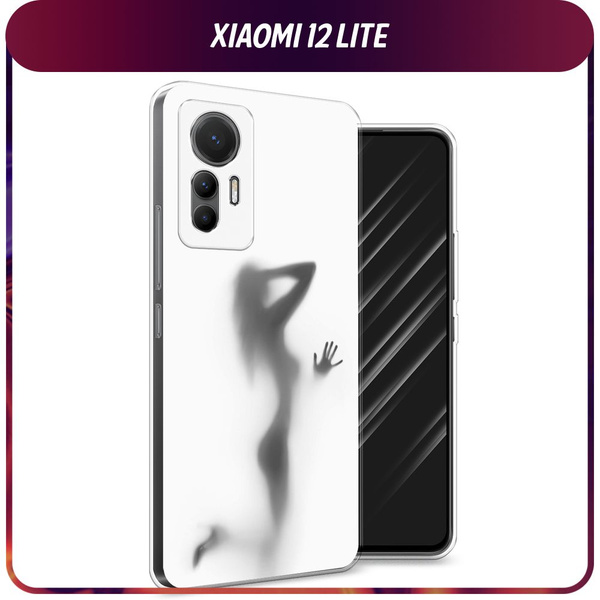 Силиконовый чехол на Xiaomi 12 Lite / Сяоми 12 Лайт "Стекло в душе ...