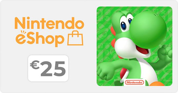 Карта оплаты Nintendo eShop 25 EUR купить по выгодной цене в интернет ...
