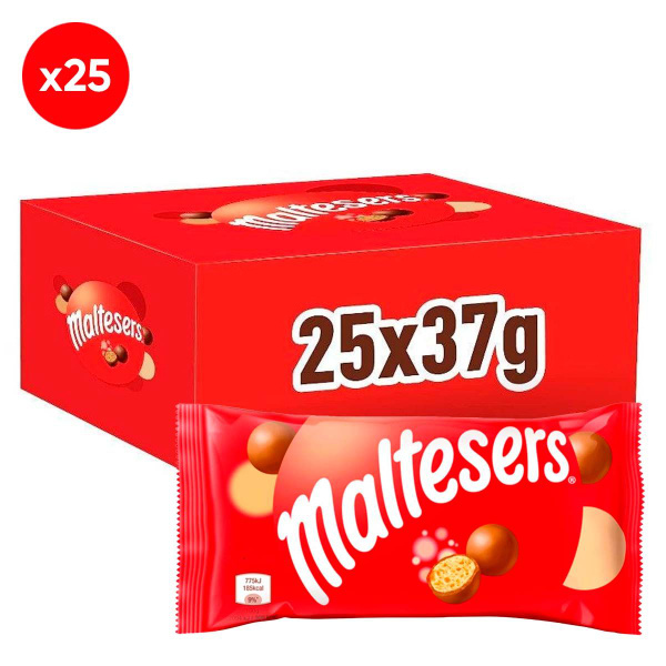 Шоколадные конфеты Maltesers (Великобритания), 37 г (25 шт) - купить с ...
