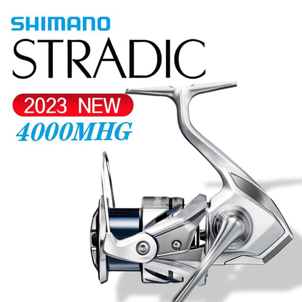 Moulinet Toupie De Pêche Shimano 19 Stradic 4000MHG - Occasion (fonctionnel, Usure Légère)