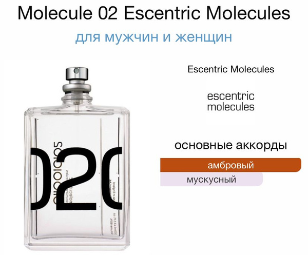 MOLECULA Molecules 02 Духи 30 мл (1303893275)