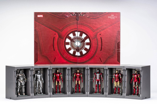 Набор фигурок Железного человека серии Marvel MK (7шт),4" Gnarco ...