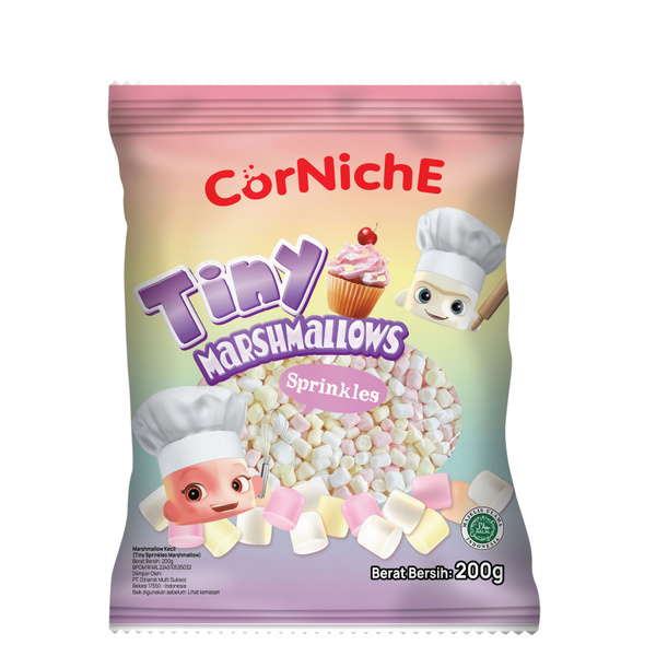 Зефир крошечный маршмеллоу разноцветный( TINY MARSHMALLOWS SPRINKLES ...