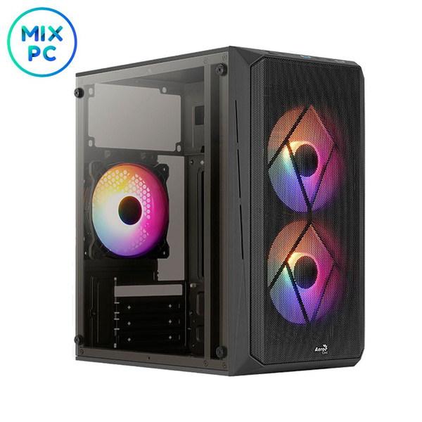Aerocool Компьютерный корпус CS-107-A-BK-V2, черный (CS-107-A-BK-V2 ...