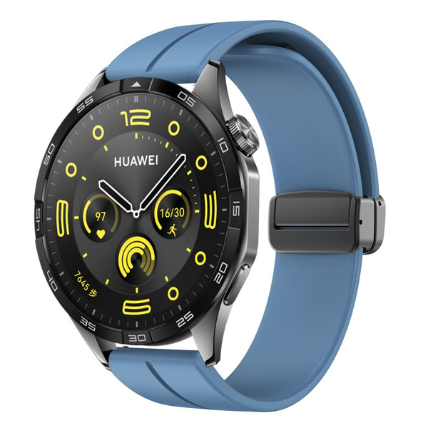 22 мм Магнитная Пряжка D Силиконовый Ремешок Для HUAWEI Watch GT 4 3 2 ...