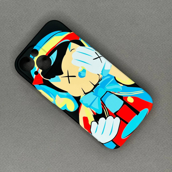 Чехол LUXO KAWS для iPhone 15 / №21 - купить с доставкой по выгодным ...