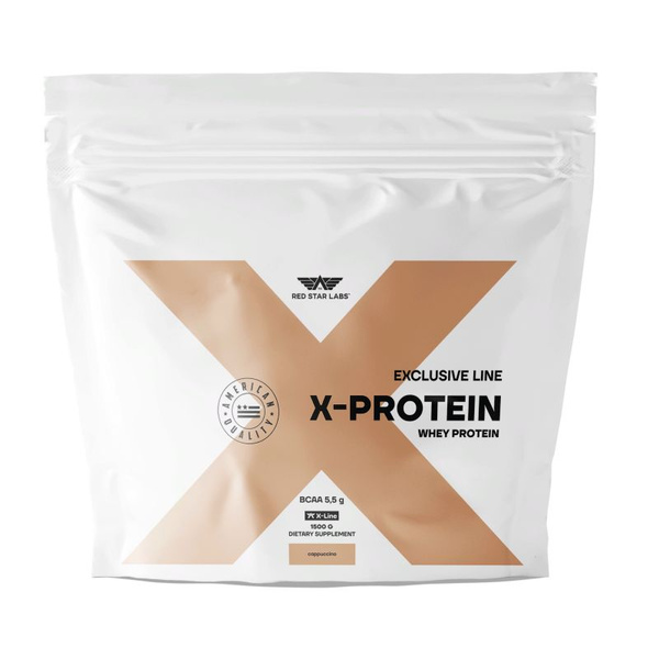 Протеин Red Star Labs X-Protein, 1500г, вкус: капучино - купить с ...