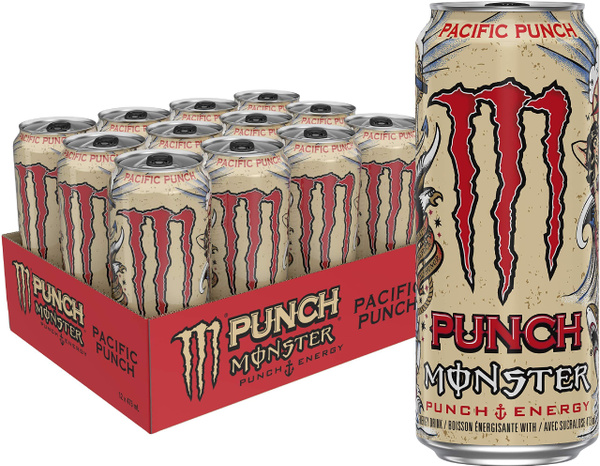 Энергетический напиток Monster Energy Pacific Punch (Монстр Энерджи ...