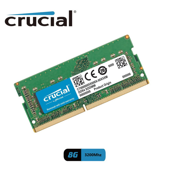 Модуль оперативной памяти Crucial Micron DDR4 16GB 3200Mhz PC4-3200 ...
