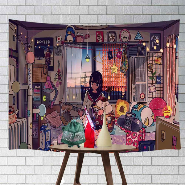Гобелен аниме японская девушка фигурка куклы - купить по низкой цене в ...