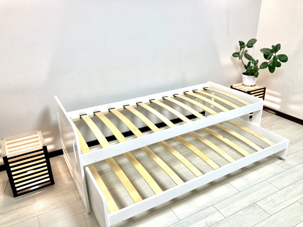 Двухъярусная кровать Двухъярусная выдвижная кровать Litex85x73 см ...