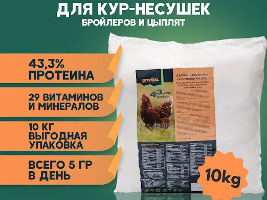 Белковая витаминная добавка для цыплят, кур несушек для повышения ...