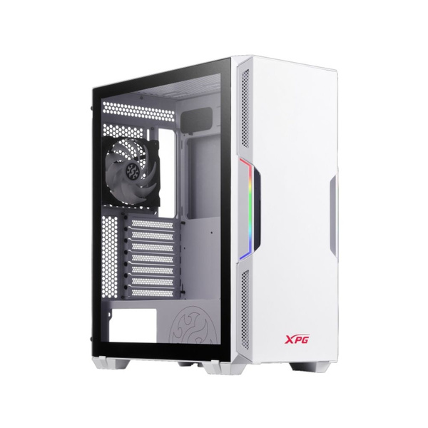Корпус MidiTower XPG STARKER WHITE (ATX, белый, ARGB fan) (STARKER ...