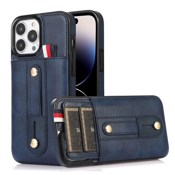 Кожаный чехол для для Apple iPhone 13 Pro Max (Эпл Айфон 13 Про Макс ...