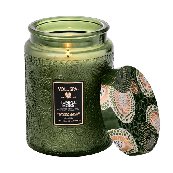 Свеча ароматическая VOLUSPA "Храмовый мох", 14 см, 1 шт купить c ...